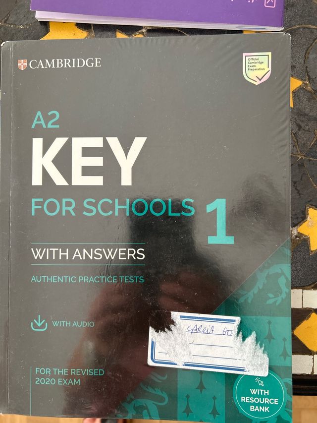 A2 Key for Schools 1 for the Revised 2020 Exam ...