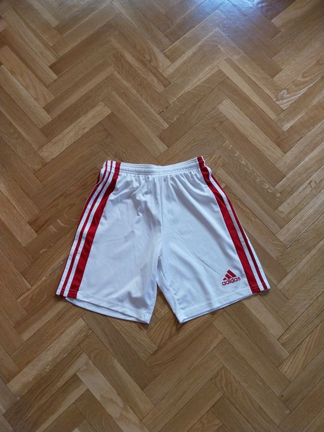 Shorts Adidas niño - blancos Talla S