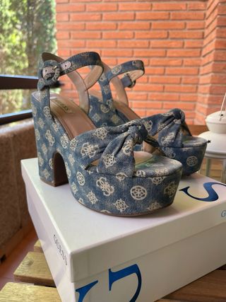 Sandalias Guess Denim Rion