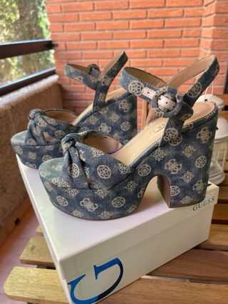 Sandalias Guess Denim Rion