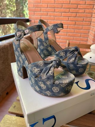 Sandalias Guess Denim Rion