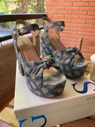 Sandalias Guess Denim Rion