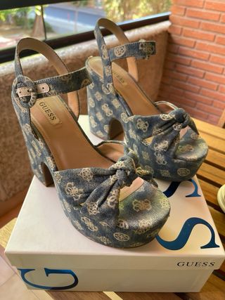 Sandalias Guess Denim Rion