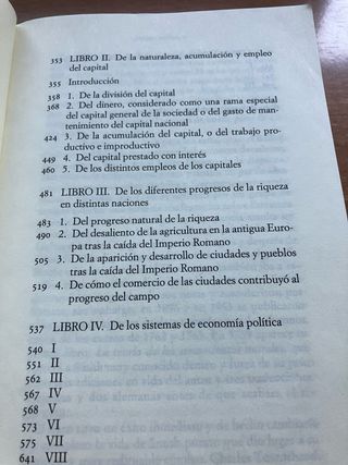 La riqueza de las naciones: Libros I-II-III y s...
