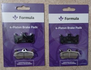 Pastiglie Freno Formula Cura 4 Pistoncini