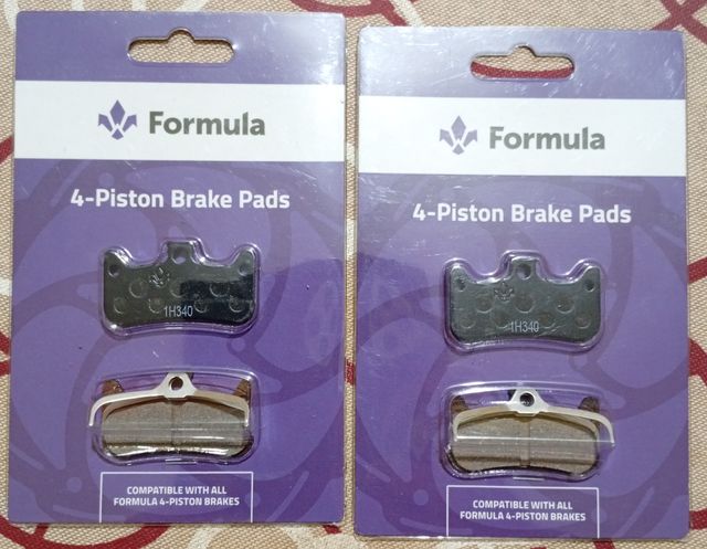 Pastiglie Freno Formula Cura 4 Pistoncini