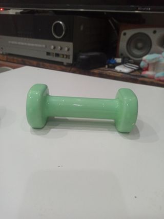 Pesas 1kg - Verdes - Fitness