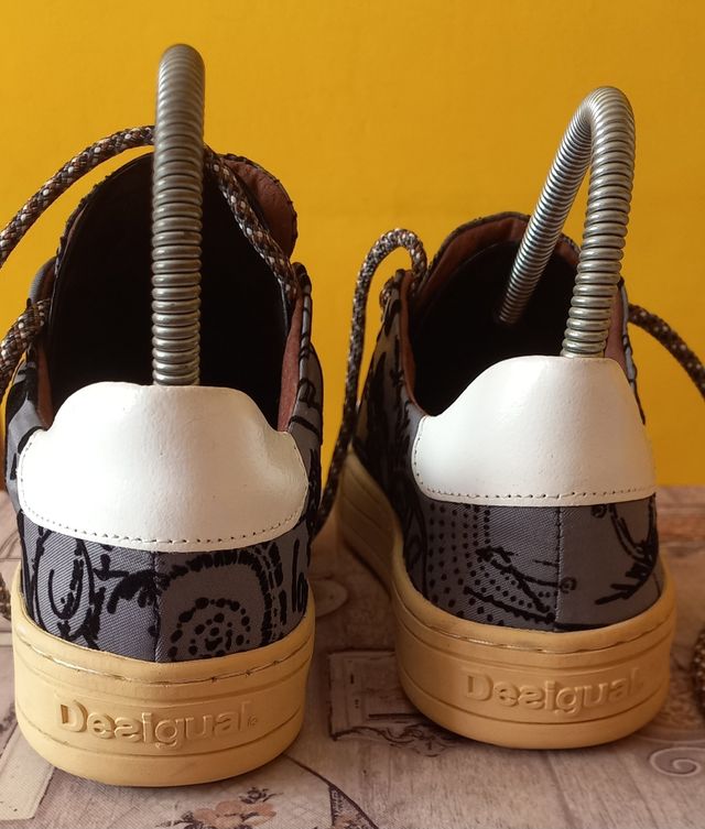 Sneakers Desigual Grigio-Bianche