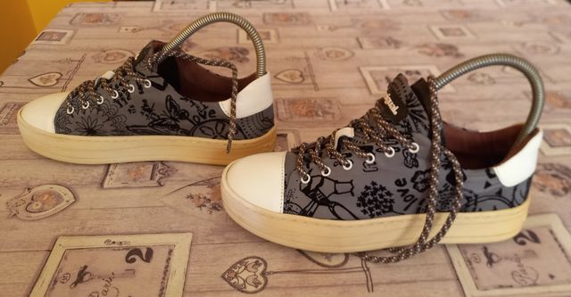 Sneakers Desigual Grigio-Bianche