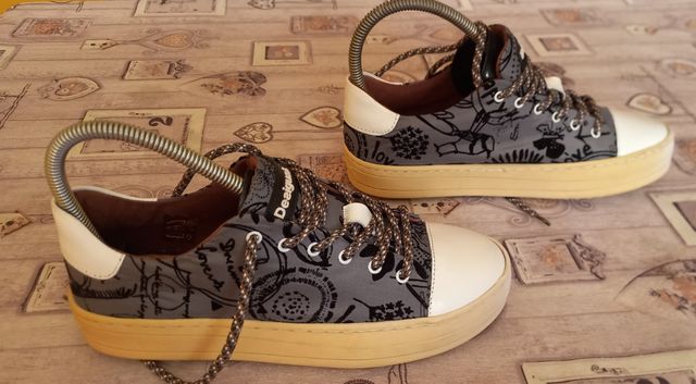 Sneakers Desigual Grigio-Bianche