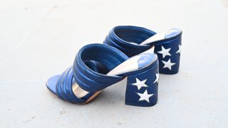 Sandali Sandro blu, n. 36