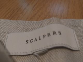 Pantalones Scalpers beige - pierna ancha