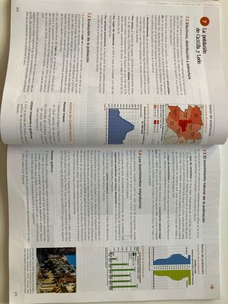 Libros de texto 2ESO Geografia e Historia