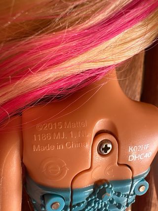 Barbie Sirena luz - Original, de Mattel