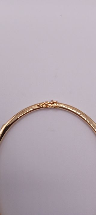 Pulsera oro 18k - Brazalete dorado