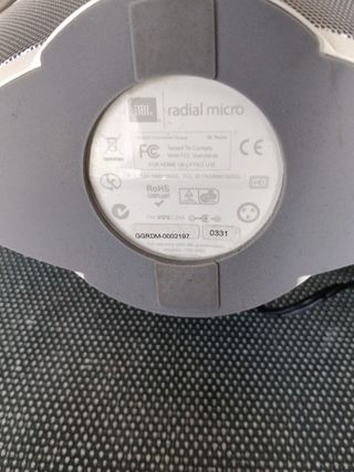 JBL Radial blanco - Altavoz para iPad