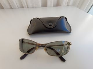 Ray Ban gafas sol metálicas plata modelo Flight