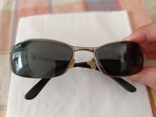 Ray Ban gafas sol metálicas plata modelo Flight