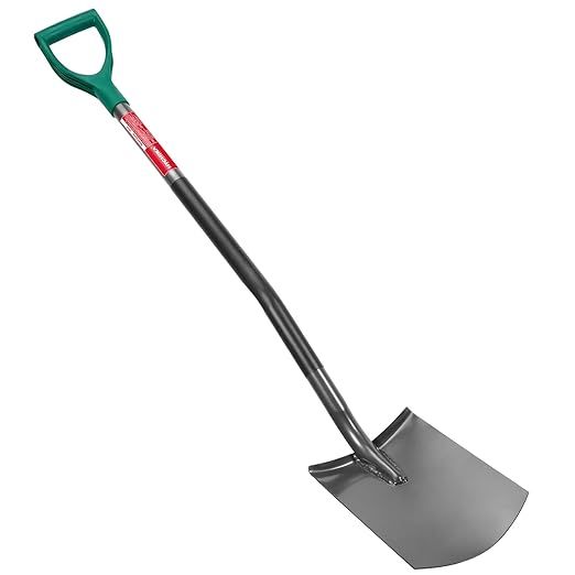 Pala jardín grande Acero Templado, Cómodo Mango