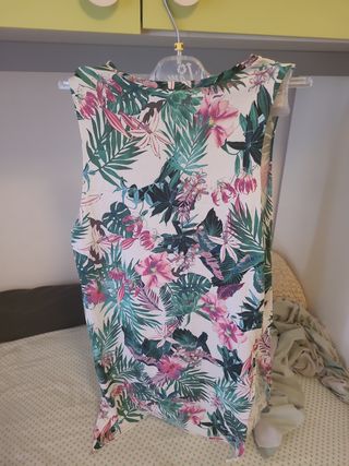 Canotta Tezenis fiori multicolor tg S