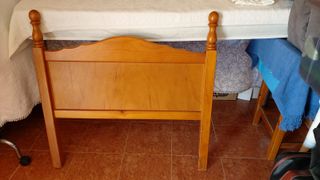 Cabeceros cama madera - Marrón