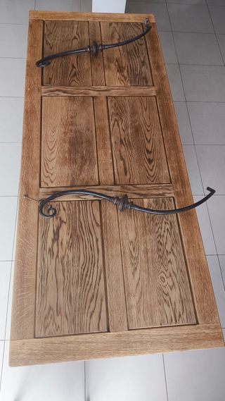 Mesa madera maciza estilo rústico