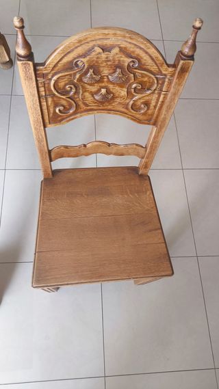 Mesa madera maciza estilo rústico
