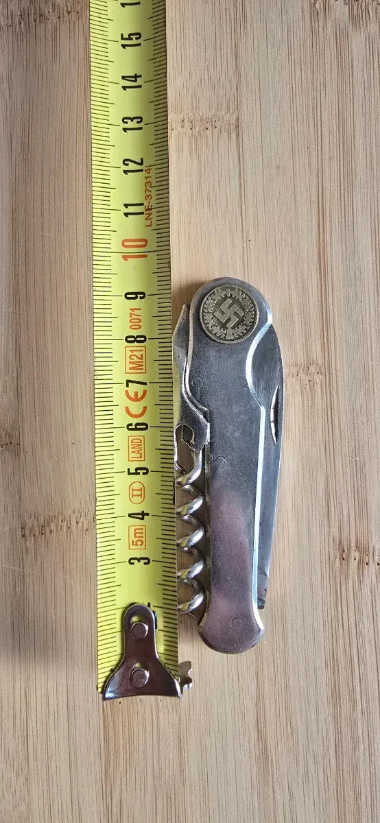 Antiguo Abrebotellas y Cuchillo Nazi