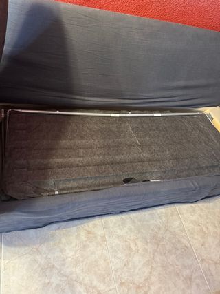 Sofá chaise longue gris