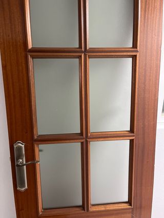 Puertas madera maciza - 3 unidades