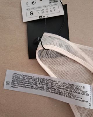 REBAJADO HOY! Bralette ZARA NUEVO Talla S