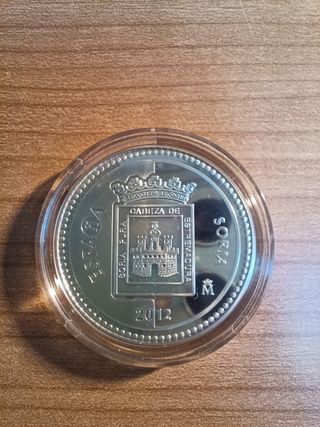 MONEDA DE PLATA CIUDAD DE SORIA 