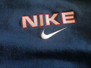 Sudadera Nike vintage azul y roja