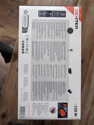 Lijadora Dexter 220W - 102mm