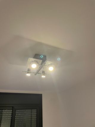 Lámpara techo Ikea LED 4 luces