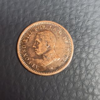 2 Céntimos España 1912 Alfonso XIII