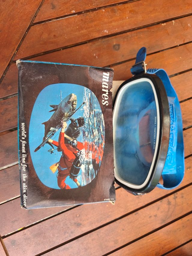 Maschera subacquea Mares vintage