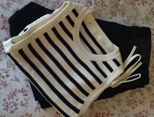 Shorts pantalón vaqueros corto Bershka niña