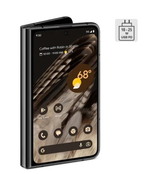 Google Pixel Fold 5G - 256GB - Negro
