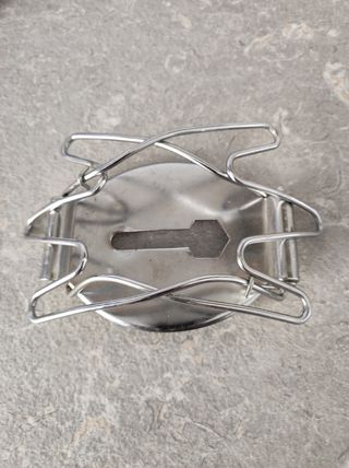 Portagiornali bici acciaio vintage