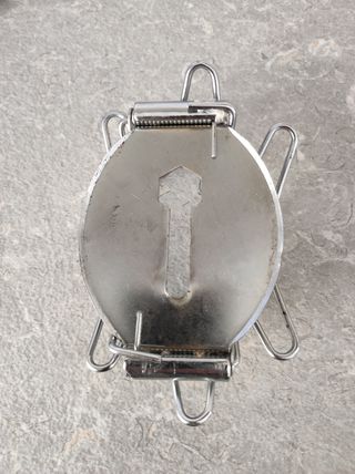 Portagiornali bici acciaio vintage