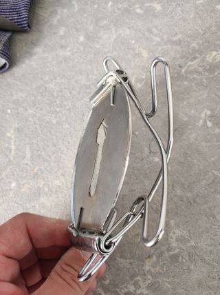 Portagiornali bici acciaio vintage