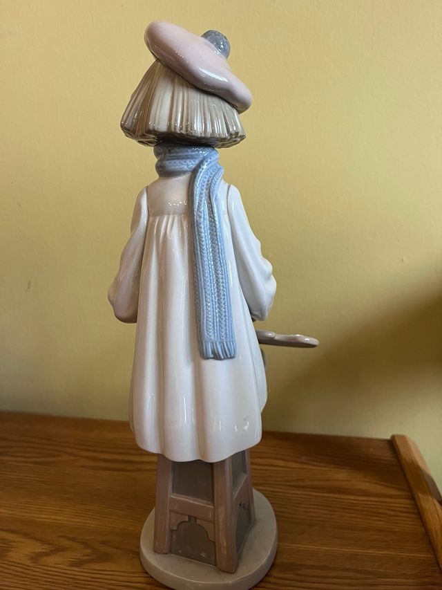 Niña pintora porcelana Nao Lladró