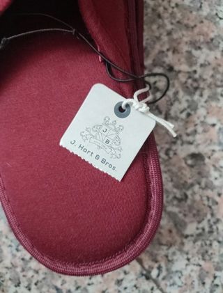 Pantofole casa granata