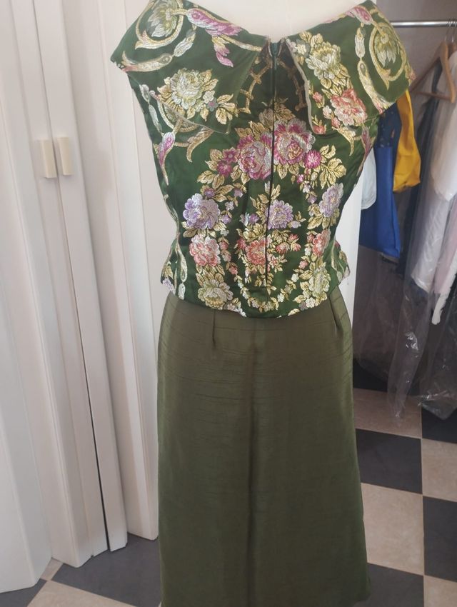 Traje verde - Talla M