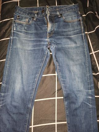 Pantalón Vaquero Hombre Azul