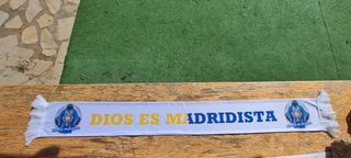 Bandera y bufanda Real Madrid: DIOS ES MADRIDISTA