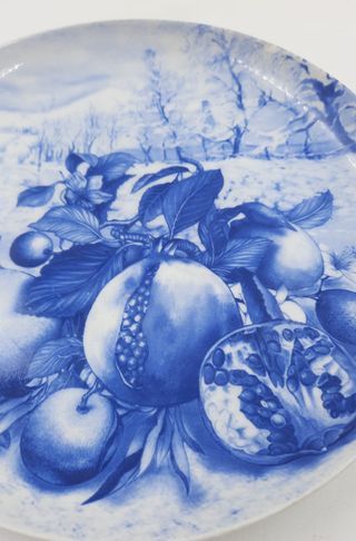 Piatto Limoges - Frutta Invernale