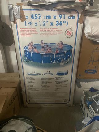 Piscina Intex 457x91cm - Depuradora