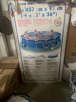 Piscina Intex 457x91cm - Depuradora